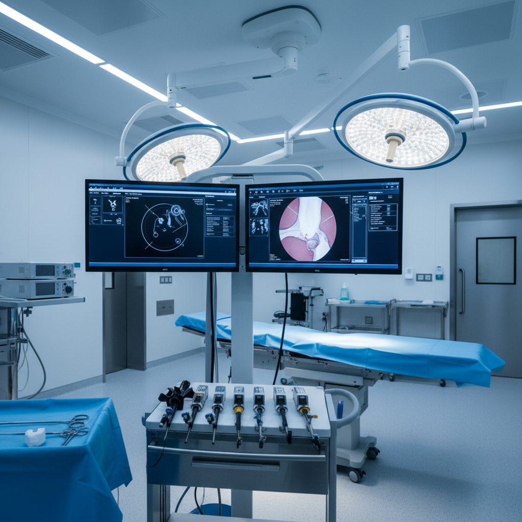 Modern surgical suite where an endometriosis specialist durban performs laparoscopic procedures.