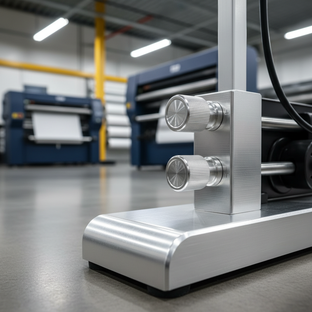 Close-up of high-quality aluminum deluxe banner display mechanisms durban for professional branding.