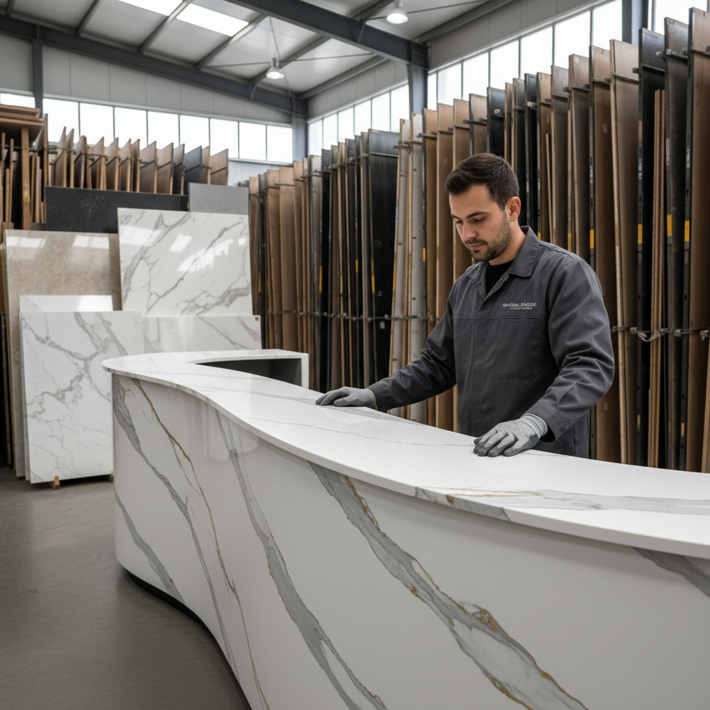 Expert technician checking quality of custom furniture pieces from cnc routing durban facility.